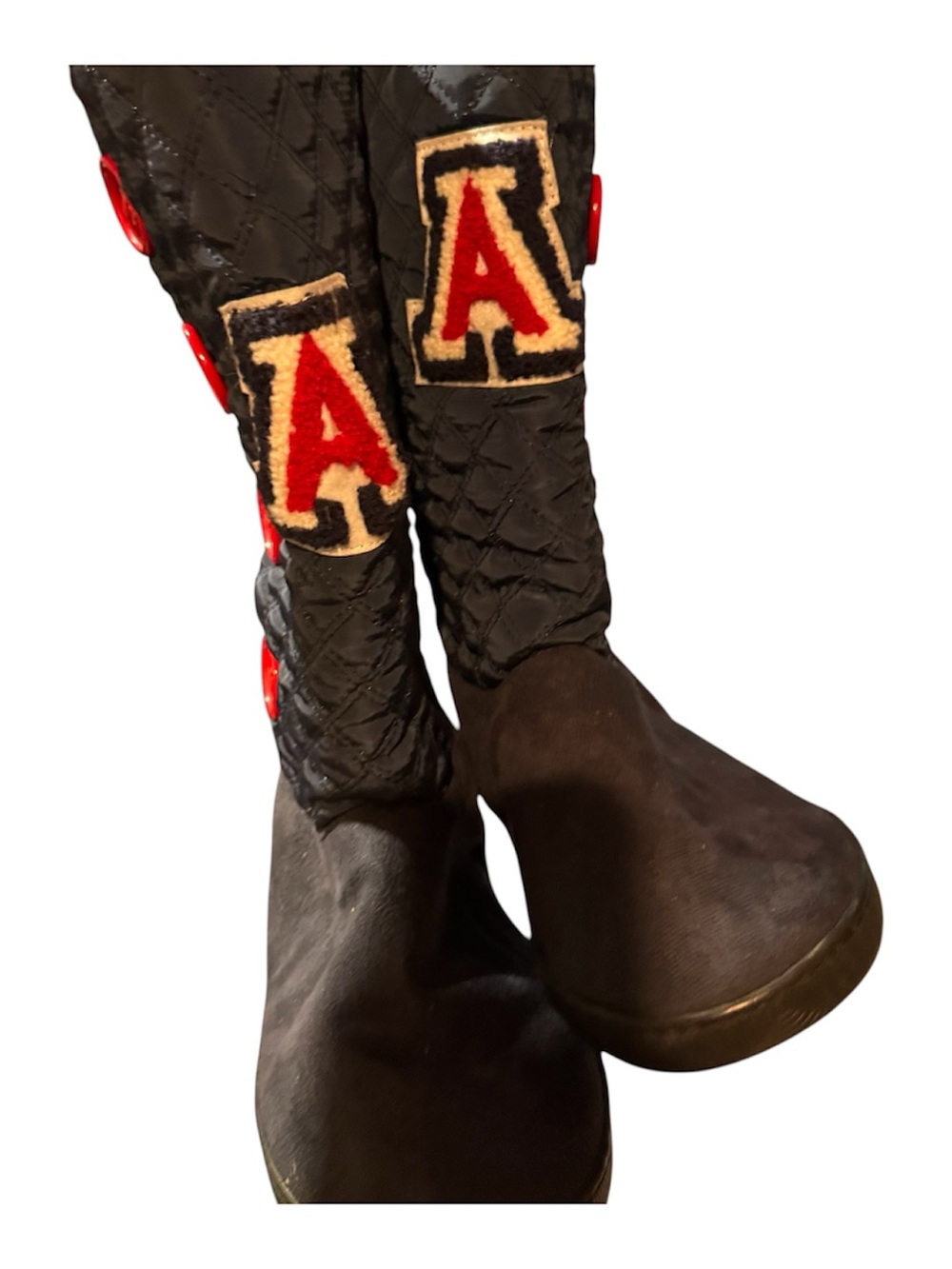 University of Arizona Wildcats Navy Blue Quilted Boots – Size 7/8 - U OF A